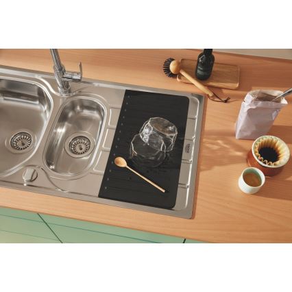 GROHE 40872K00 - Nutekėjimo plokštė 450 x 250 mm keramika/juoda