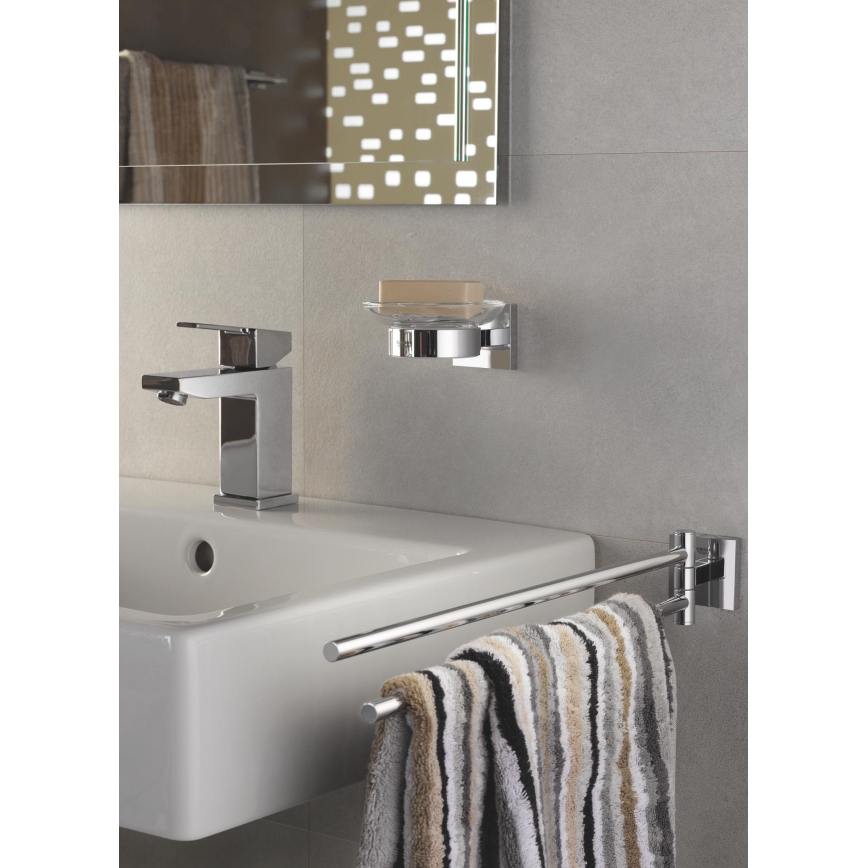 GROHE 40976000 - Rankšluosčių laikiklis START CUBE 438 mm blizgus chromas