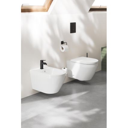 GROHE 409782430 - Tualetinio popieriaus laikiklis START CUBE juodas