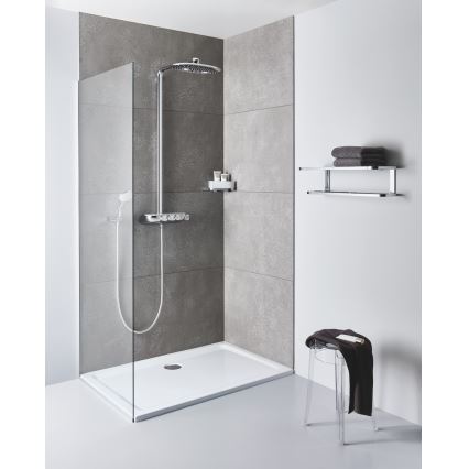 GROHE 41038000 - Kampinis dušo padėklas SELECTION, blizgus chromas
