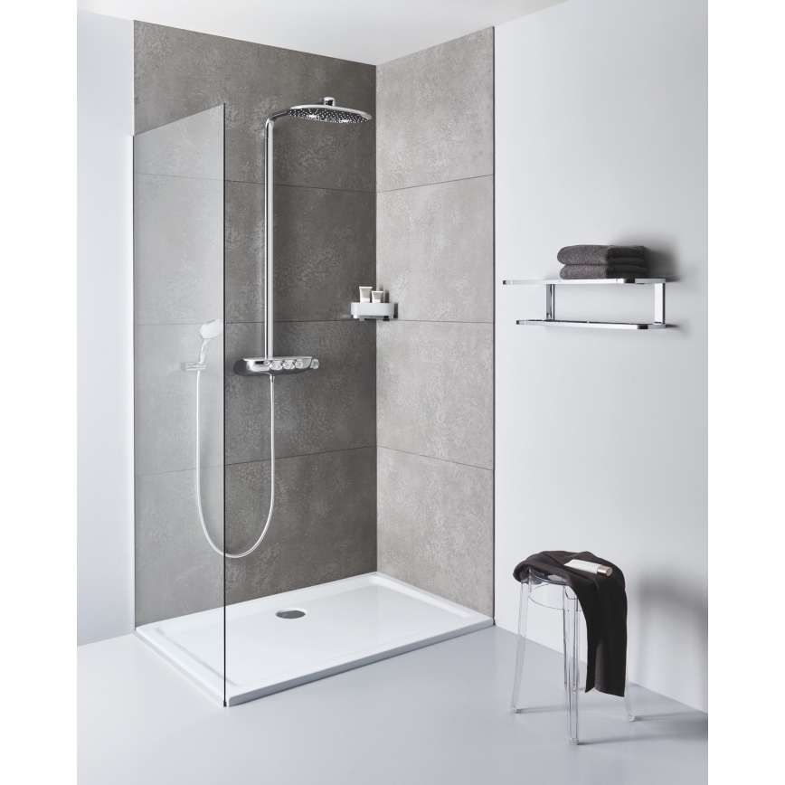 GROHE 41038000 - Kampinis dušo padėklas SELECTION, blizgus chromas