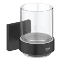 GROHE 410972430 - stiklinė su laikikliu START CUBE juoda