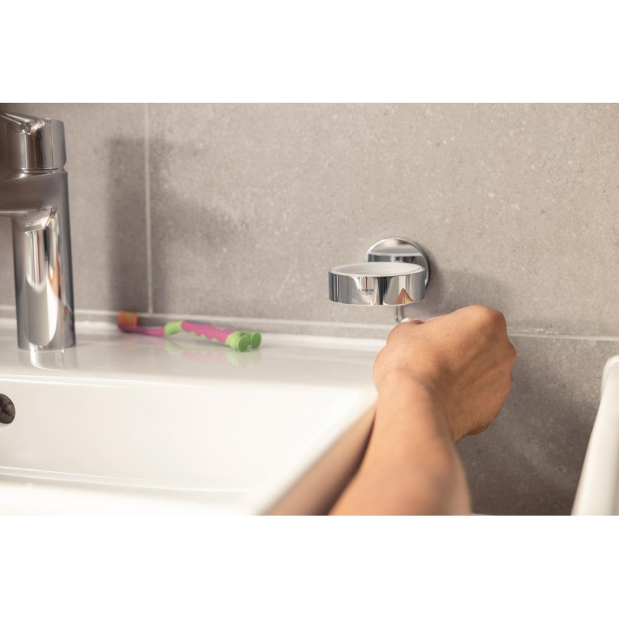 GROHE 41098000 - Skysto muilo dozatorius START CUBE 160 ml, blizgus chromas