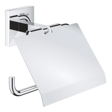 GROHE 41102000 - Tualetinio popieriaus laikiklis START CUBE, blizgus chromas