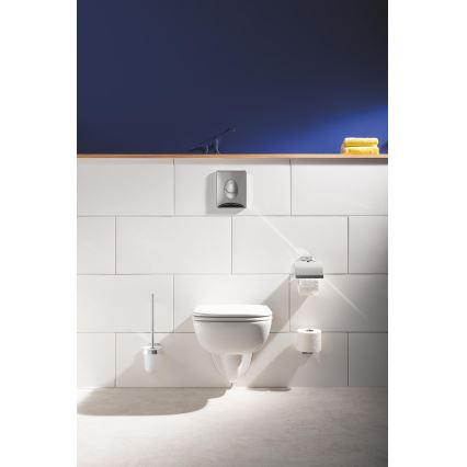 GROHE 41102000 - Tualetinio popieriaus laikiklis START CUBE, blizgus chromas