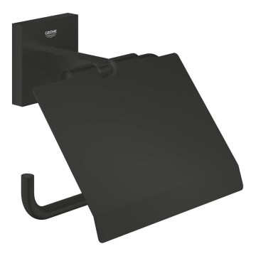 GROHE 411022430 - Tualetinio popieriaus laikiklis START CUBE juodas
