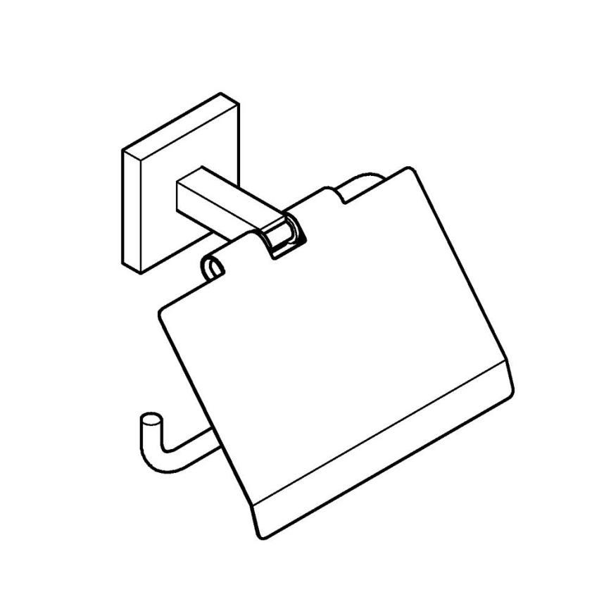 GROHE 41102DC0 - Tualetinio popieriaus laikiklis 60 x 110 x 111 nerūdijančio plieno
