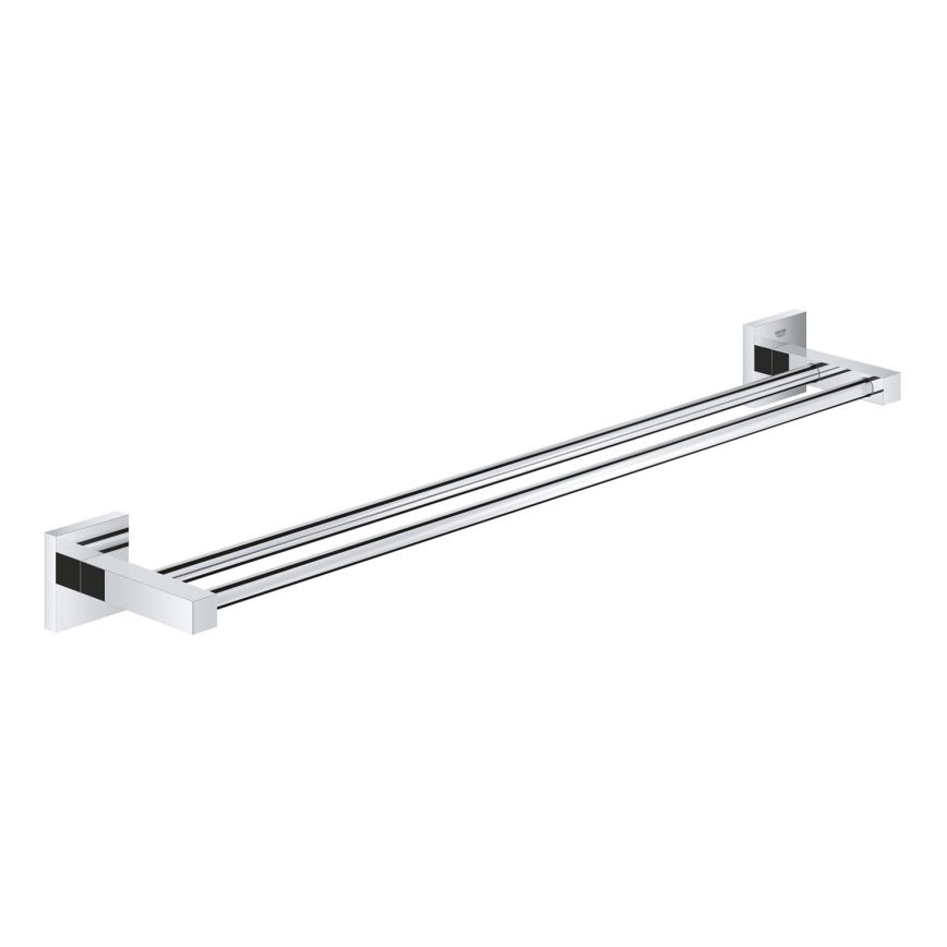 GROHE 41104000 - Dvigubas rankšluosčių laikiklis START CUBE 654 mm blizgus chromas