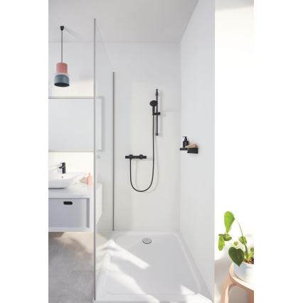 GROHE 411072430 - Dušo lentyna START CUBE 200 mm juoda