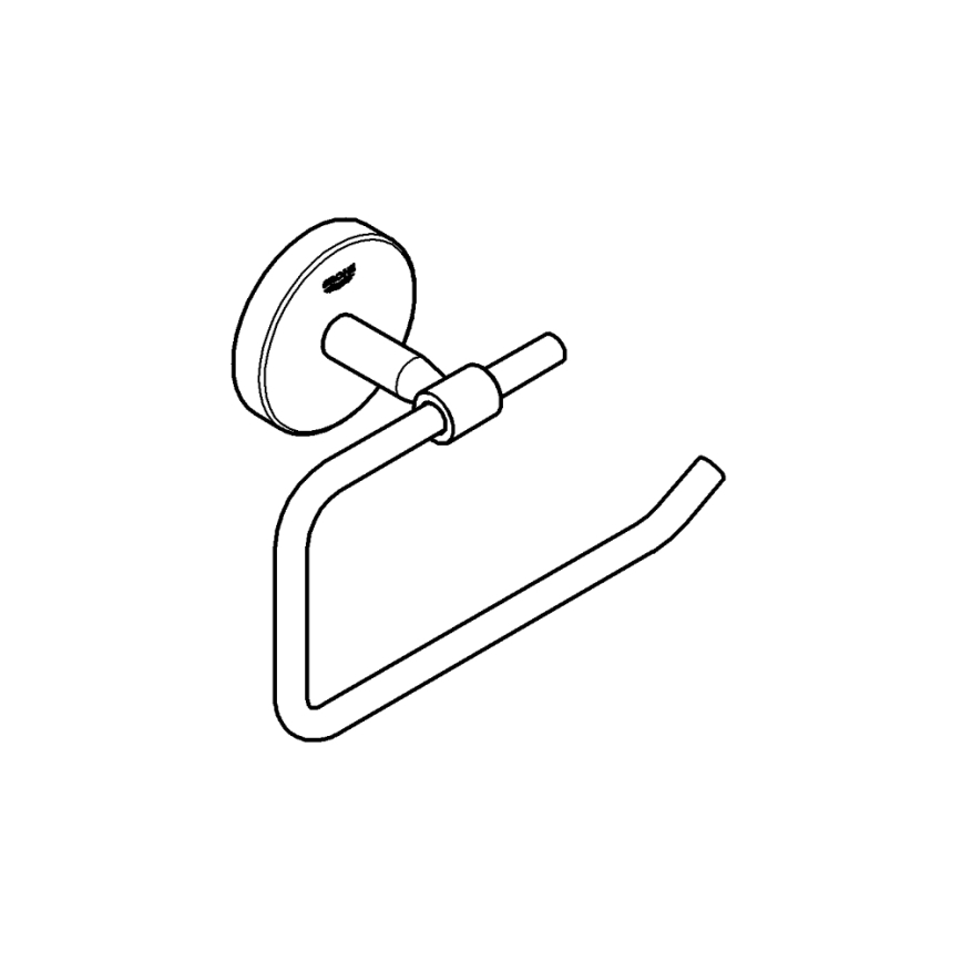 GROHE 41165000 - Tualetinio popieriaus laikiklis START COSMOPOLITAN 153 × 109 mm, chromuotas