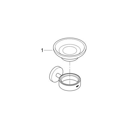 GROHE 411932430 - START juoda muilinė