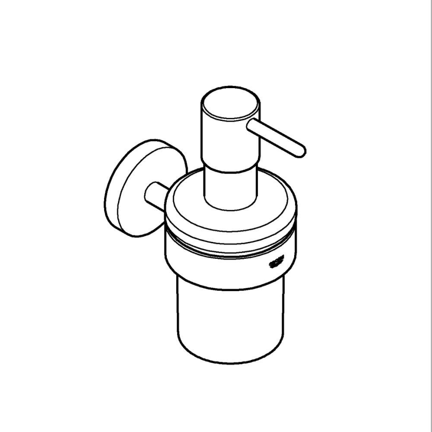 GROHE 411952430 - START skysto muilo dozatorius, 160 ml, juodas