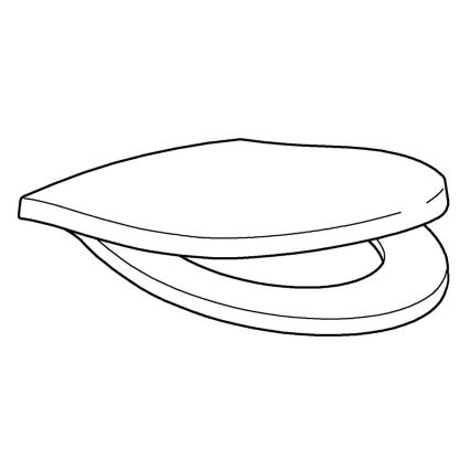 GROHE 42466000 - WC sėdynė RAPID SL, patvari balta