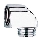 GROHE 45304000 - Dušo alkūnė DN 15 × DN 15 blizgus chromas