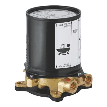 GROHE 45984001 - Įmontavimo komplektas DN 15, žalvaris