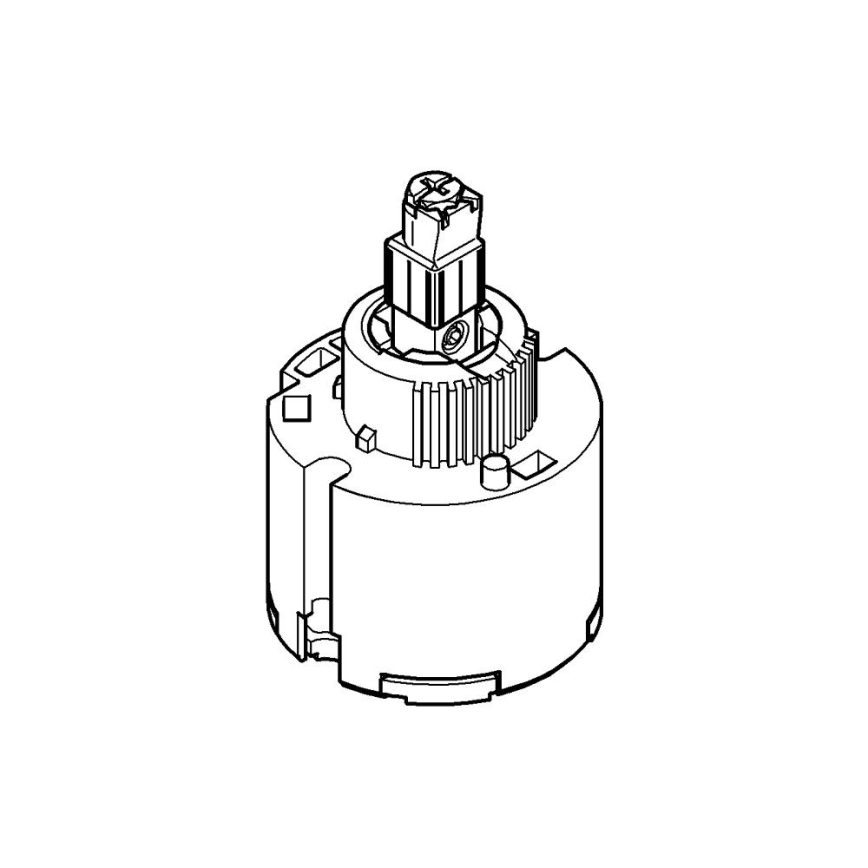 GROHE 46048000 - 46 mm kasetė, mėlyna