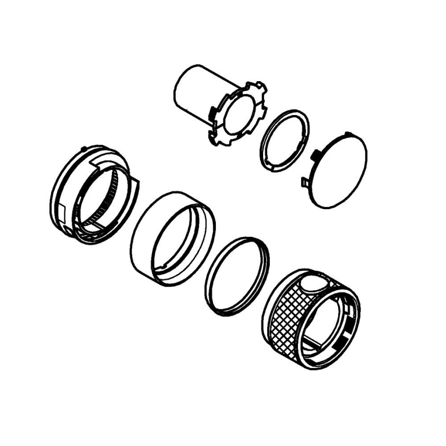 GROHE 49029000 - GROHTHERM SMARTCONTROL rankena blizgus chromas