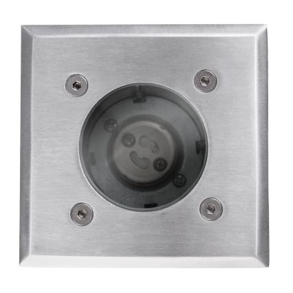 Grundig 07540 - LED lauko įvažiavimo šviestuvas 1xGU10/4W/230V IP65 kvadratinis