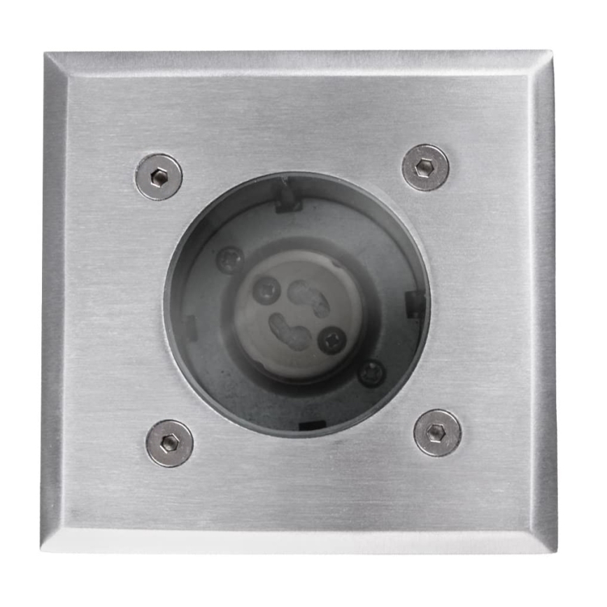 Grundig 07540 - LED lauko įvažiavimo šviestuvas 1xGU10/4W/230V IP65 kvadratinis