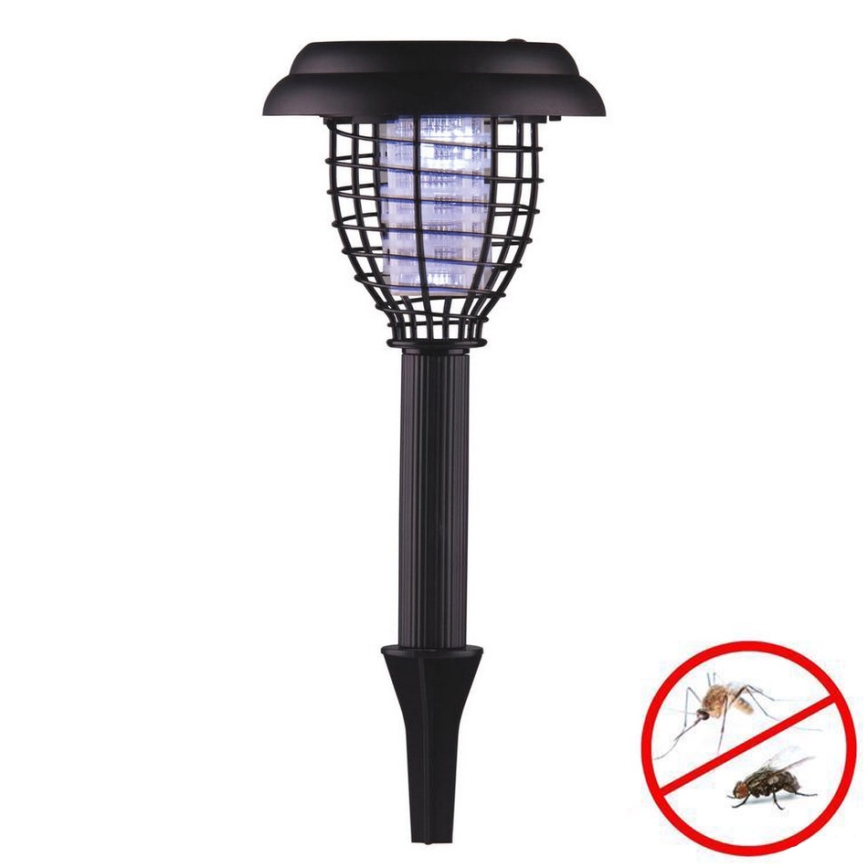 Grundig 12217 - LED Saulės baterijomis pakraunama lemputė ir vabzdžių gaudyklė LED / 1xAA