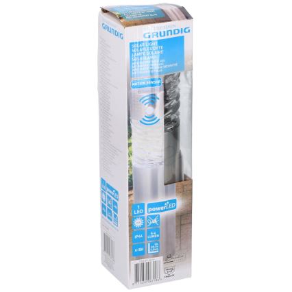 Grundig 14 - LED šviestuvas, įkraunamas saulės energija 1xLED 1xAAA 600 mAh IP44