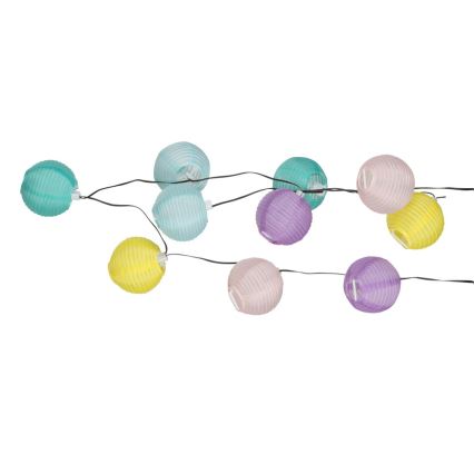 Grundig 14106 - LED saulės girlianda 2,4 m 10xLED/1,2V 600 mAh