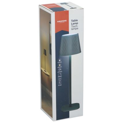 Grundig - dimeriuojama jutiklinė LED stalinė lempa LED/5V 1200 mAh