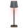 Grundig - jutiklinė, reguliuojamo ryškumo RGB LED stalinė lempa, 5V/1200 mAh