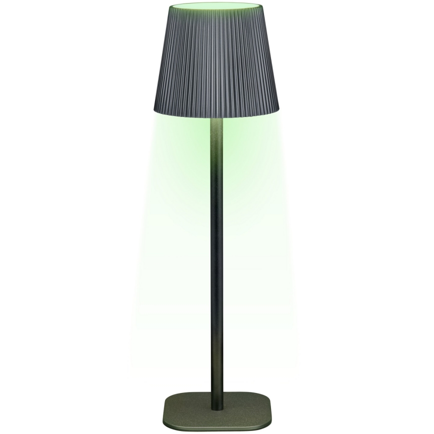 Grundig - jutiklinė, reguliuojamo ryškumo RGB LED stalinė lempa, 5V/1200 mAh