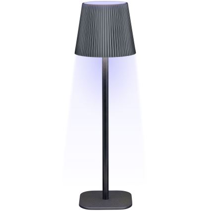 Grundig - jutiklinė, reguliuojamo ryškumo RGB LED stalinė lempa, 5V/1200 mAh