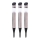Grundig - KOMPLEKTAS 3x LED šviestuvas, įkraunamas saulės energija 2xLED/1,2V