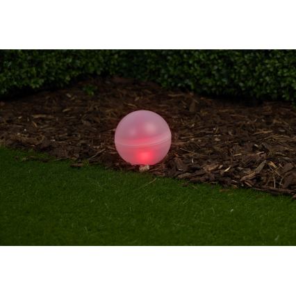 Grundig - KOMPLEKTAS 5x LED RGBW  Saulės energija įkraunamas šviestuvas LED/3,2V IP44