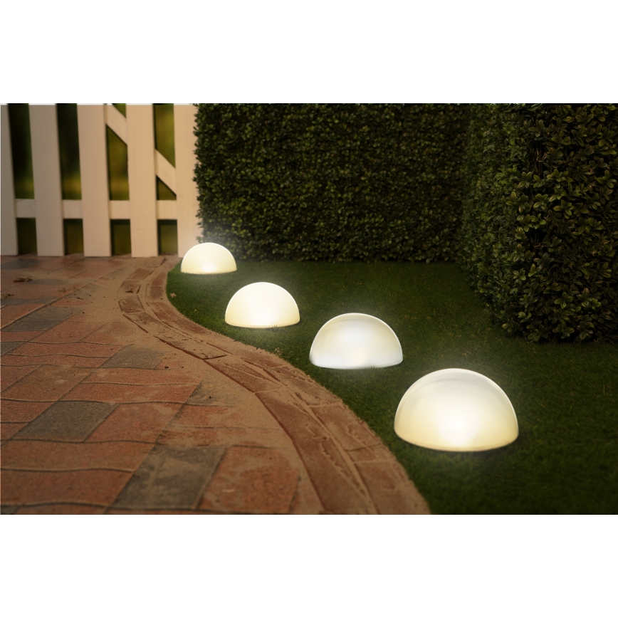 Grundig - KOMPLEKTAS 5x LED RGBW Saulės energija įkraunamas šviestuvas LED/3,2V IP44