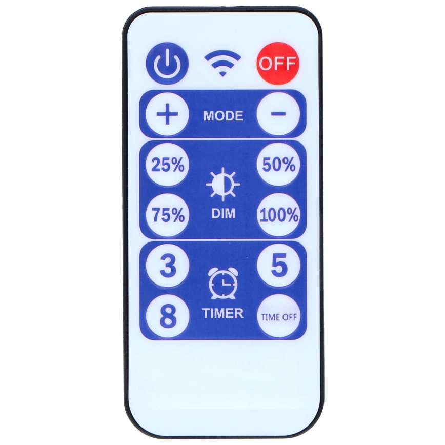 Grundig - LED reguliuojama saulės girlianda 50xLED/8 funkcijos 9,35 m IP44 šiltai balta 600 mAh + nuotolinio valdymo pultas