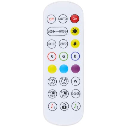 Grundig - LED RGB reguliuojamas toršeras LED/5W/5V + nuotolinis valdymas