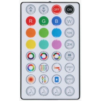 Grundig - LED RGB reguliuojamas toršeras 2in1 LED/230V + nuotolinis pultas