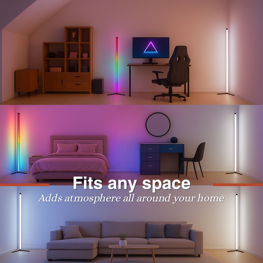 Grundig - LED RGBW dimeriuojamas toršeras LED/6W/230V + nuotolinis valdymas