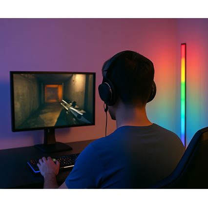 Grundig - LED RGBW dimeriuojamas toršeras LED/6W/230V + nuotolinis valdymas