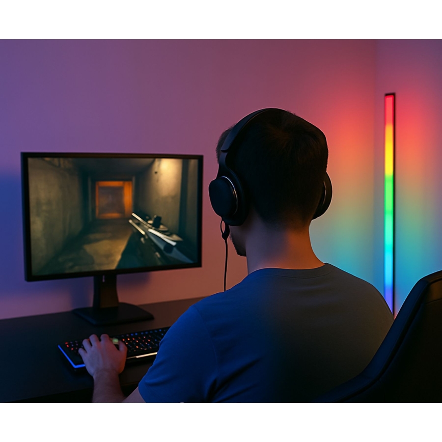 Grundig - LED RGBW dimeriuojamas toršeras LED/6W/230V + nuotolinis valdymas