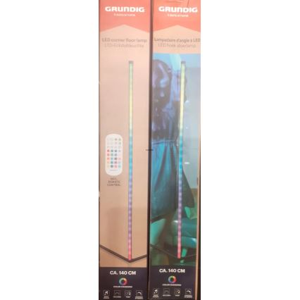 Grundig - LED RGBW dimeriuojamas toršeras LED/6W/230V + nuotolinis valdymas