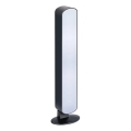 Grundig - LED RGBW reguliuojamas stalinis šviestuvas LED/0,7W/5V juodas + nuotolinio valdymo pultas