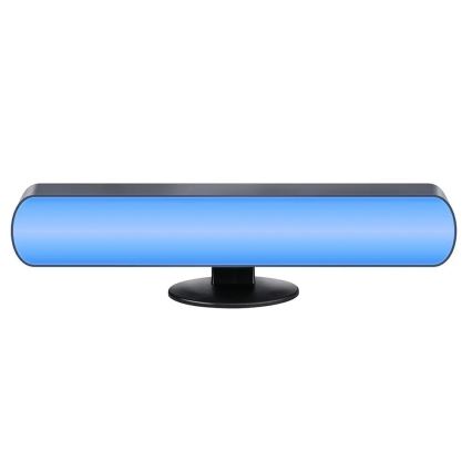 Grundig - LED RGBW reguliuojamas stalinis šviestuvas LED/0,7W/5V juodas + nuotolinio valdymo pultas