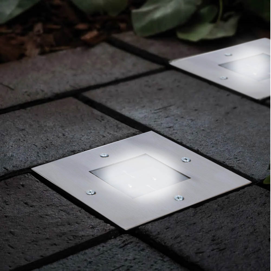 Grundig - LED Saulės energijos įleidžiamas šviestuvas 2xLED/1,2V 600mAh IP44