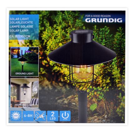 Grundig - LED Saulės energijos lempa LED/1,2V