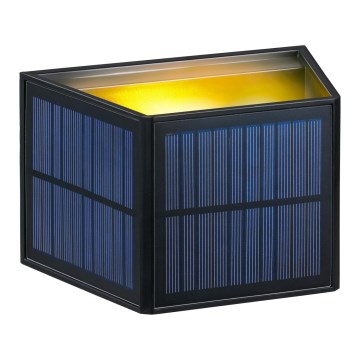 Grundig - LED saulės lauko sieninis šviestuvas LED/3,7V 1800 mAh IP44