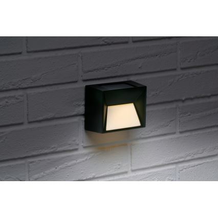 Grundig - LED saulės sieninis šviestuvas LED/3,7V 500 mAh IP44