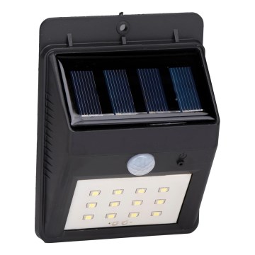 Grundig - LED saulės sieninis šviestuvas su judesio davikliu LED/1,2V 600 mAh IP44