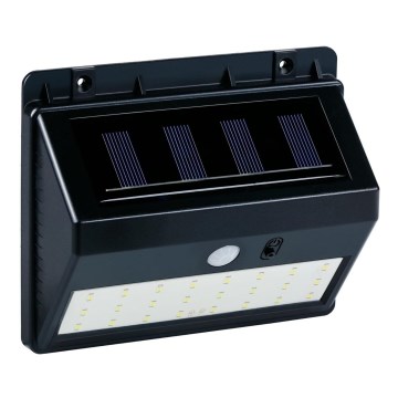 Grundig - LED saulės sieninis šviestuvas su jutikliu LED/1,2V 600 mAh IP44