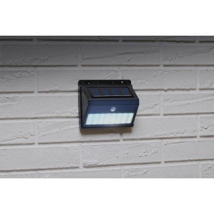 Grundig - LED saulės sieninis šviestuvas su jutikliu LED/1,2V 600 mAh IP44