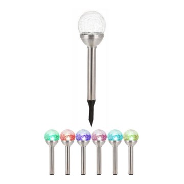 Grundig - LED saulės šviestuvas LED/1,2V 600 mAh daugiaspalvis